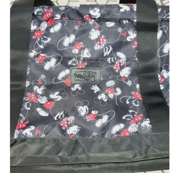 Bioworld Mickey Mouse Weekender Duffel Travel Tote Overnight Bag - Picture 2 of 16